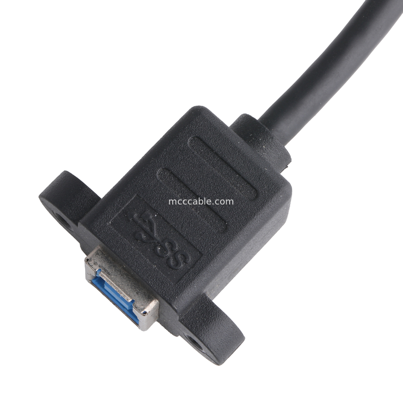 Connecteur de câble d'imprimante Plug and Play USB 3.0 B homme à femme USB 3.0 Bm à Bf