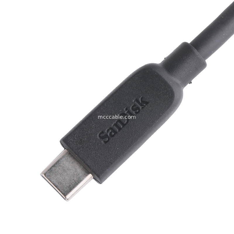 Rohs câble de disque dur externe usb-c à micro usb 3.1 génération 2 10 Gbps longueur personnaliser