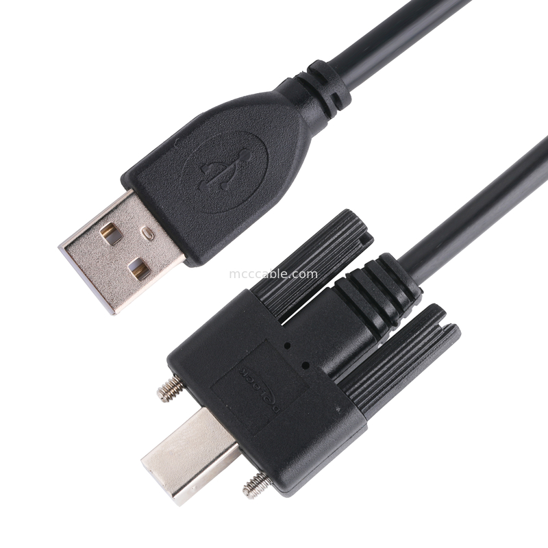 Cable de connexion d'imprimante UL USB 2.0 de type A à type B