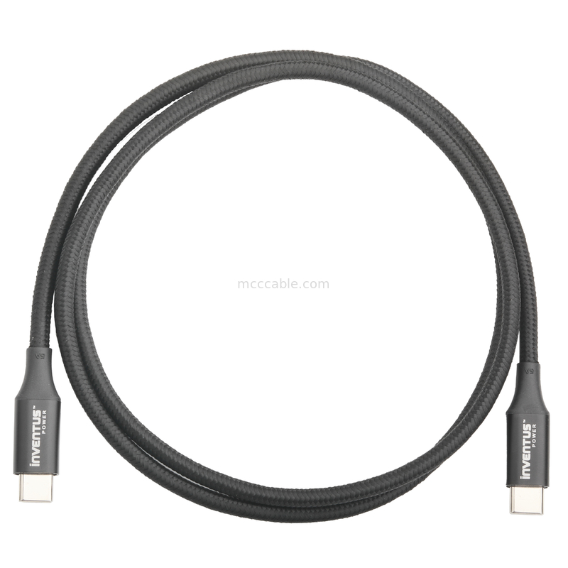 Cable d'extension USB de type C à USB de type C à haute vitesse avec maille tressée