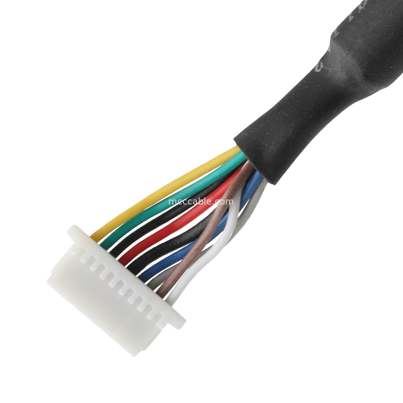 Le connecteur étanche IP67 M16 Femme à SH1.0 9P UL 2464 28AWG*4PR+AEB câble ROHS