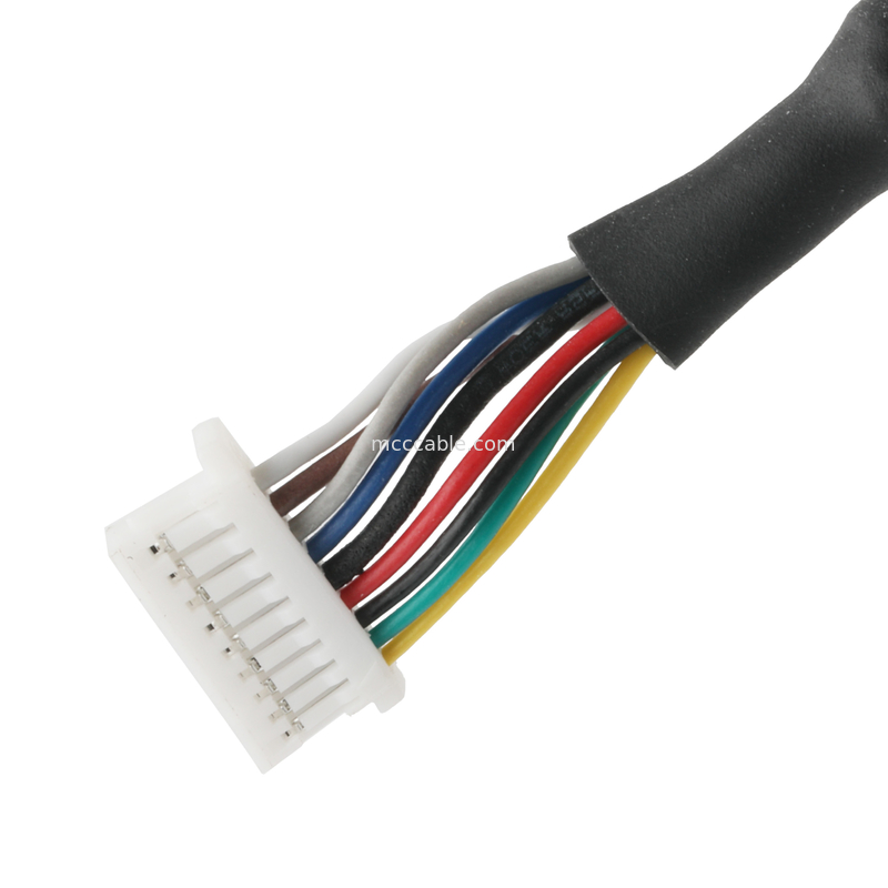 Le connecteur étanche IP67 M16 Femme à SH1.0 9P UL 2464 28AWG*4PR+AEB câble ROHS