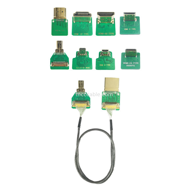 Adaptateur de câble mini Hdmi Hdmi-C2 vers 20525-020E-02 vers la carte