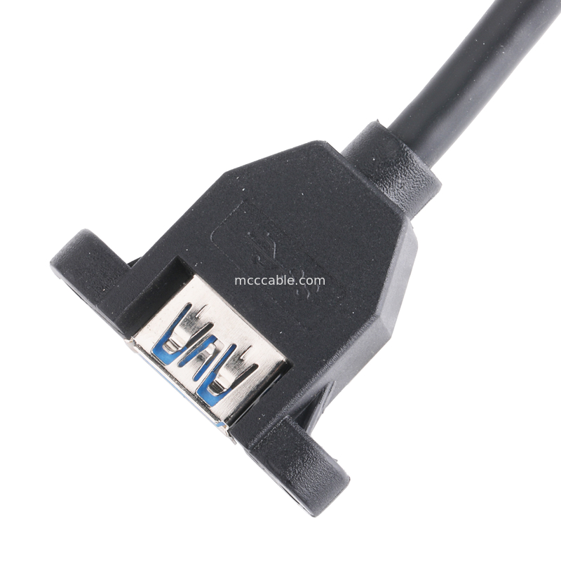 USB 3.0 Panneau mère avant 19/20 câble à broche à connecteur d'extension de l'adaptateur de séparateur USB