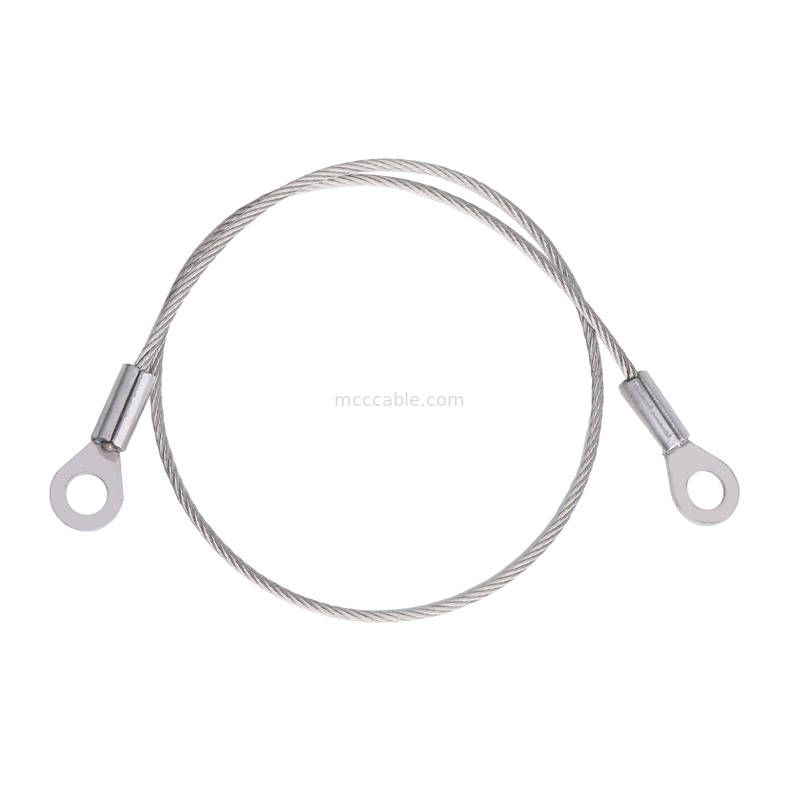 Cable à cordons en acier inoxydable flexible, câble de sécurité perforé, conducteur et autres applications