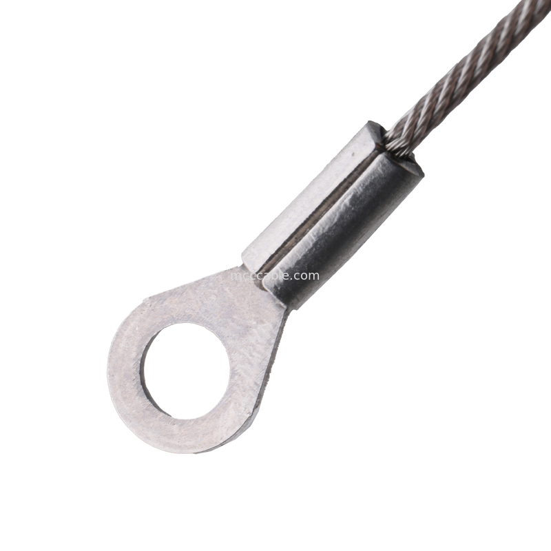 Cable à cordons en acier inoxydable flexible, câble de sécurité perforé, conducteur et autres applications