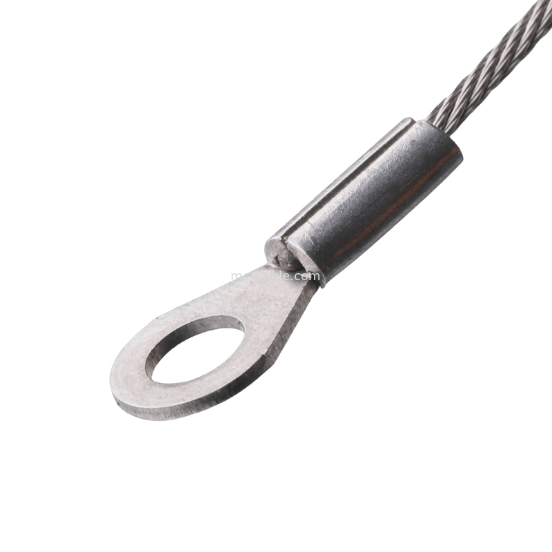 Cable à cordons en acier inoxydable flexible, câble de sécurité perforé, conducteur et autres applications