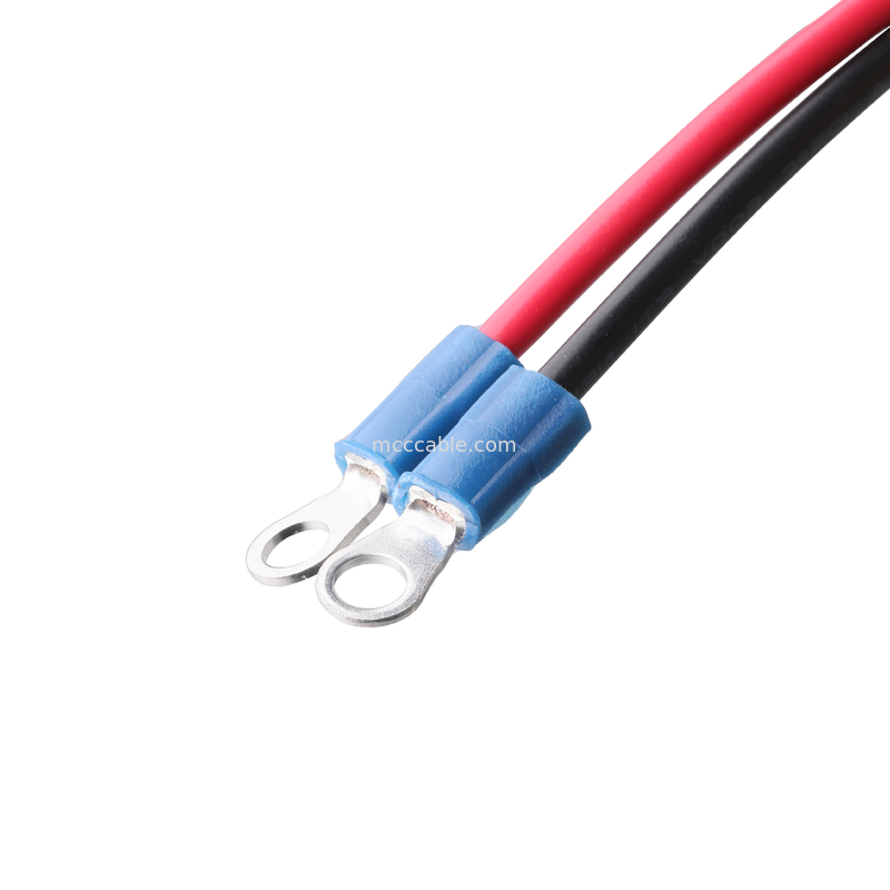 Connecteur de câble à borne #8 M4 KST RVS204 ou KT Rv2-4S Longueur personnaliser OEM / ODM