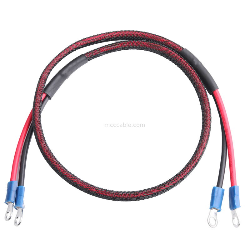 Connecteur de câble à borne #8 M4 KST RVS204 ou KT Rv2-4S Longueur personnaliser OEM / ODM