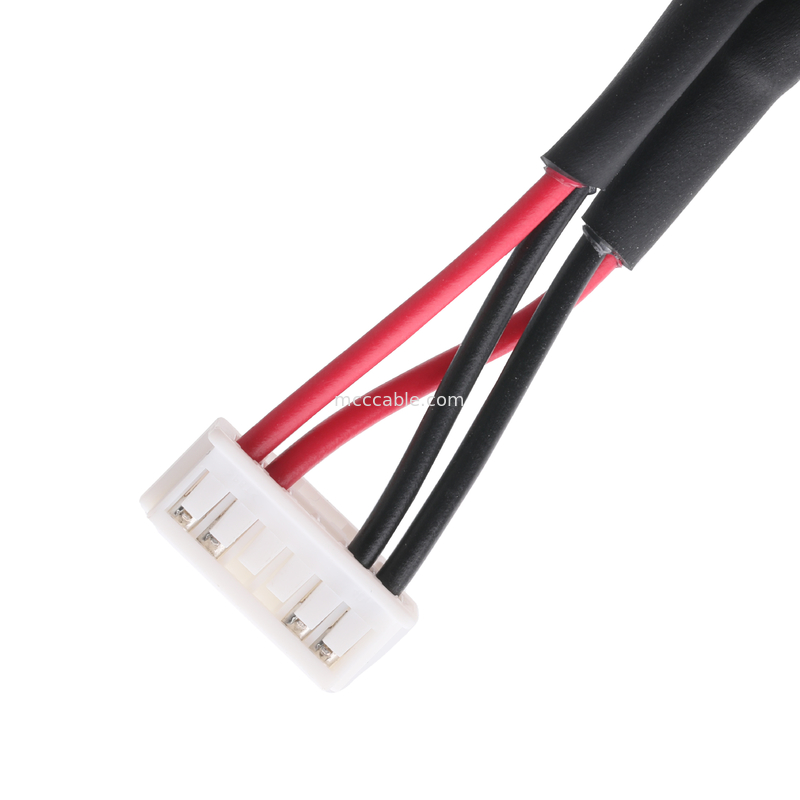 MOLEX 5023510600 PITCH 2,0 mm 6P Casement à l'étain*4Pcs UL1007 80C 300V 22AWG Diagramme de couleur de l'étain PVC ROHS