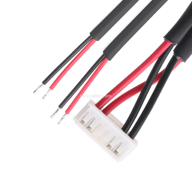 MOLEX 5023510600 PITCH 2,0 mm 6P Casement à l'étain*4Pcs UL1007 80C 300V 22AWG Diagramme de couleur de l'étain PVC ROHS