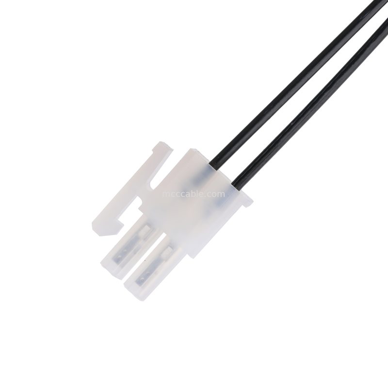 DC Plug 2.1*5.5mm Type de soudure en PVC Apparence moulé sous 90 angles à MOLEX 39012020 PITCH 4.2mm 1*2P