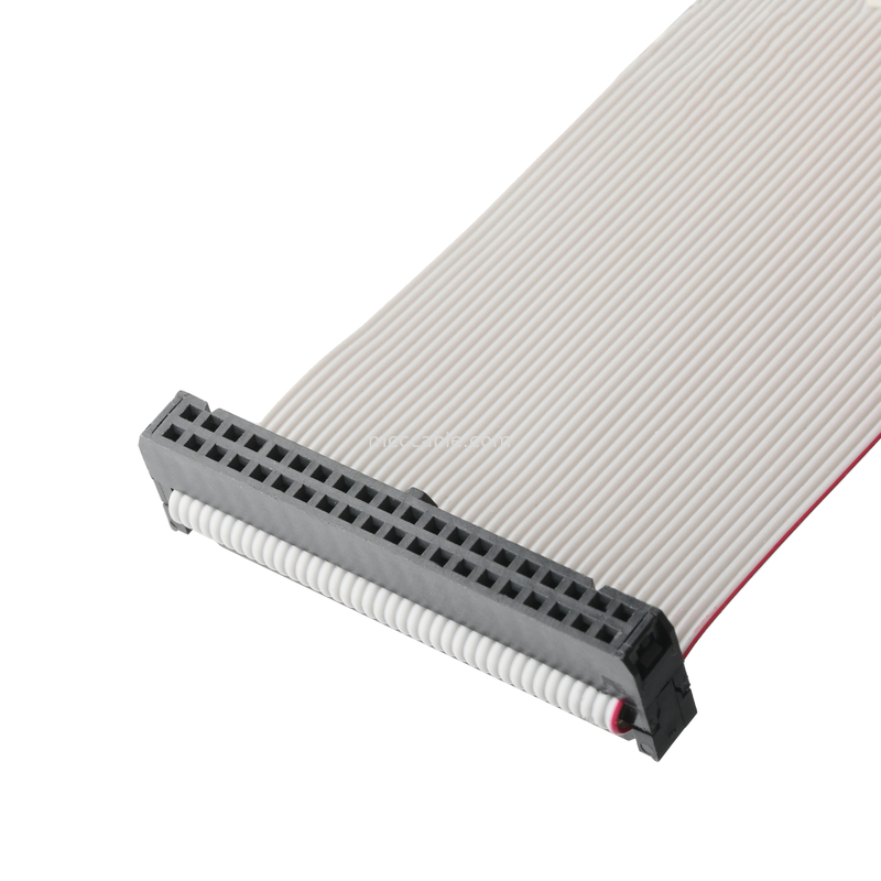 IDC FC-2*20P 40Pin 2,54 mm de hauteur Noir PBT+G/F UL2651 28AWG Idc câble à ruban plat 1,27 mm de hauteur OEM/ODM