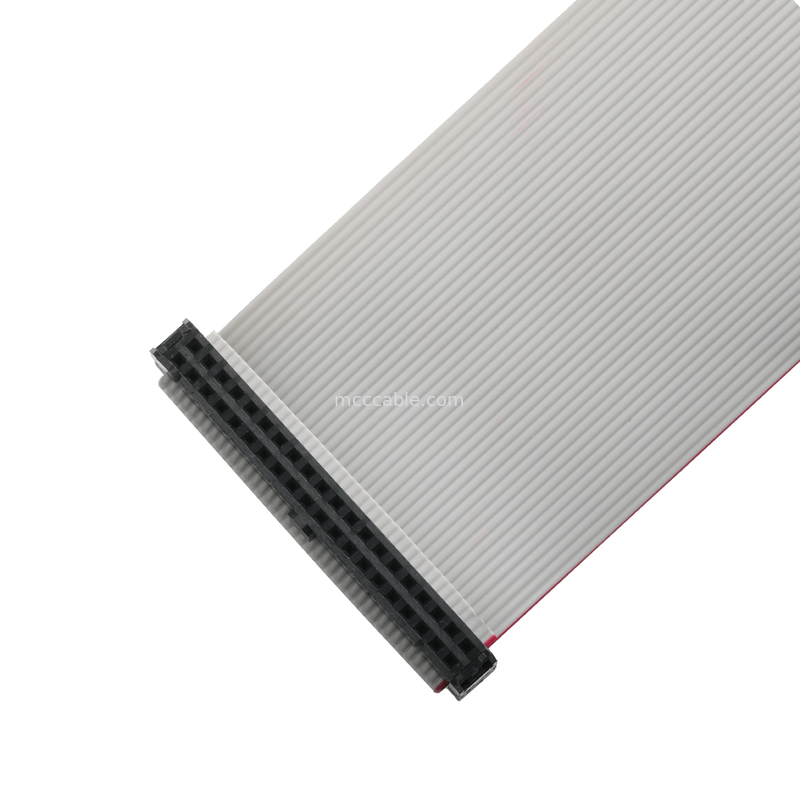 IDC FC-2*20P 40Pin 2,54 mm de hauteur Noir PBT+G/F UL2651 28AWG Idc câble à ruban plat 1,27 mm de hauteur OEM/ODM