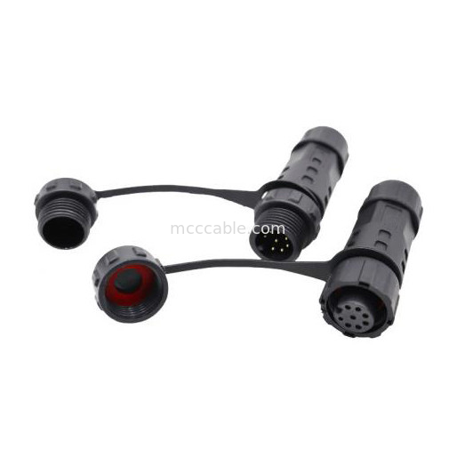 Fabrique Mini M12 8Pin étanche à l'eau connecteur de câble circulaire prise industrielle IP67 degré de protection étanche à l'eau homme/femme