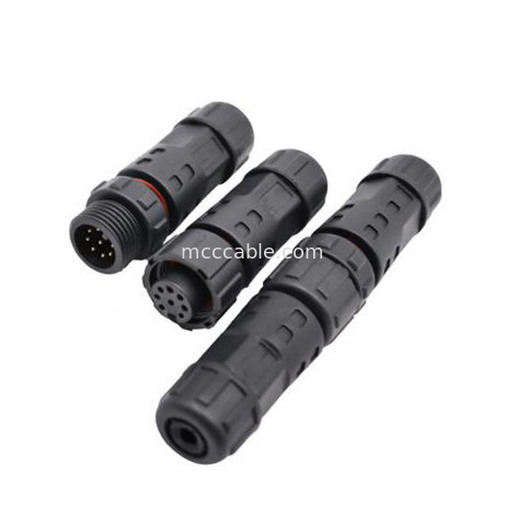 Fabrique Mini M12 8Pin étanche à l'eau connecteur de câble circulaire prise industrielle IP67 degré de protection étanche à l'eau homme/femme