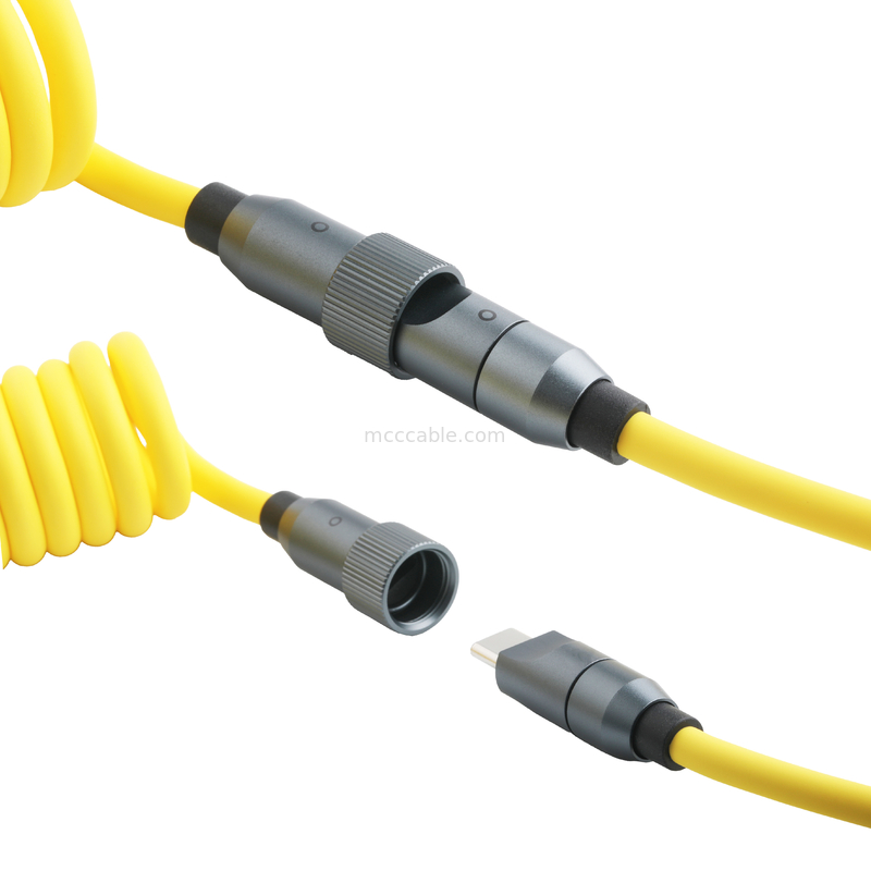 Cable Micro Coaxial USB 4.0 Thunderbolt 4 avec 240W de charge et transfert de données rapide comme l'éclair