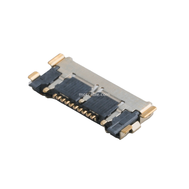 Série 20633 20 Gbps/Lane 20525-210E-02 Micro connecteur coaxial 0,4 mm