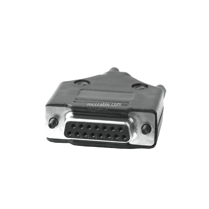 Adaptateur de câble LVDS DB-15P FEMME à HSG 43025-0800 8P et 691352710003 3P Terminal mâle vert