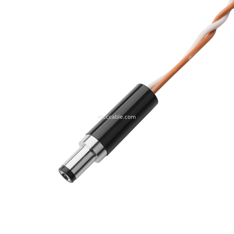 Cable audio HSG 209209-0002 MX3.0mm de hauteur de 2P à DC PP3-002A PLUG 5.5*2.1mm OEM/ODM