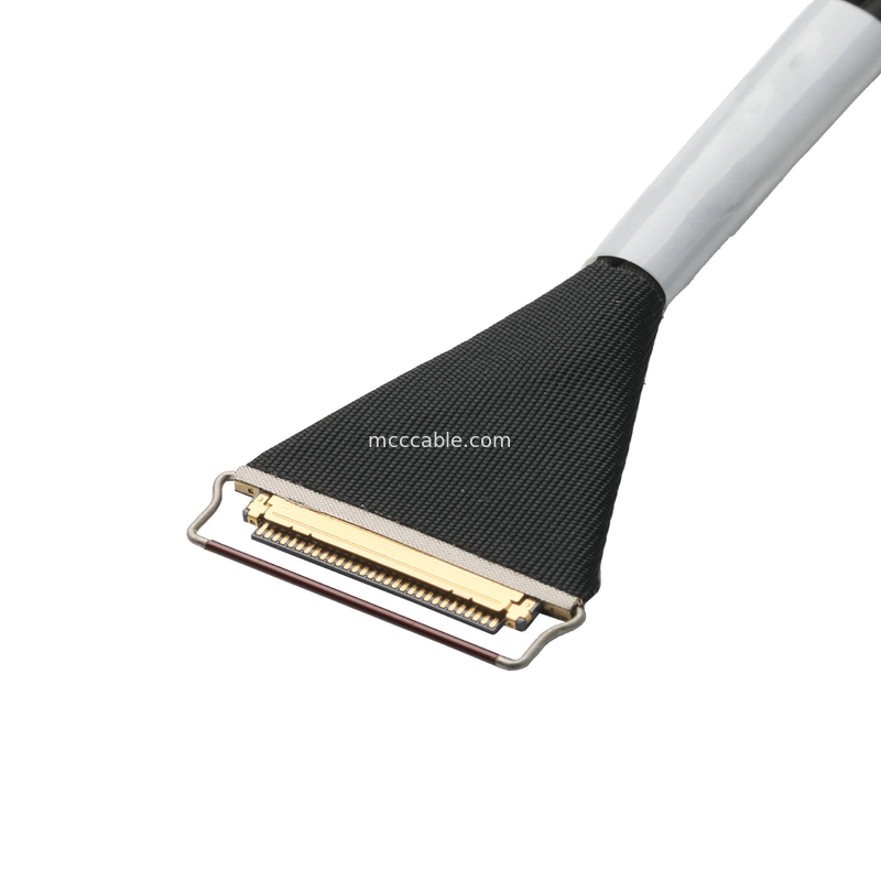 Micro Coaxial 20453-230T à DF14-30P et JST EH-7P 30P Assemblage de câble 0,5 mm de hauteur OEM / ODM