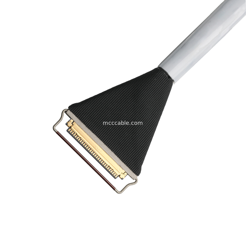 Micro Coaxial 20453-230T à DF14-30P et JST EH-7P 30P Assemblage de câble 0,5 mm de hauteur OEM / ODM