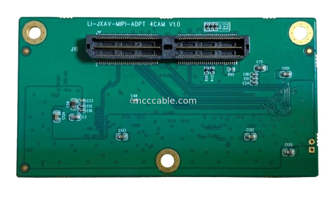 Caméras industrielles Les cartes de drones LI-IMX290-MIPI 20525-030E-02 Assemblage de connecteur coaxial micro 20 Gbps / voie