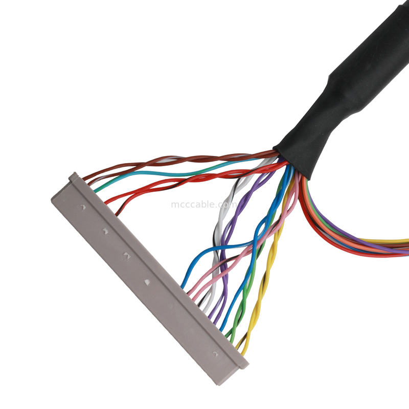 Cable de carte mère LCD JAE FI-X30HL 30P à DF14-30P et JST ERH-7P Connecteurs de câbles combinés OEM/ODM