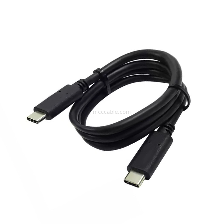 USB à USB 4 câble USB 4 gén3x2 40Gbps à type-c USB 4.0 éclair LOGO personnalisé OEM / ODM