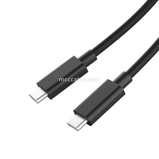 USB à USB 4 câble USB 4 gén3x2 40Gbps à type-c USB 4.0 éclair LOGO personnalisé OEM / ODM