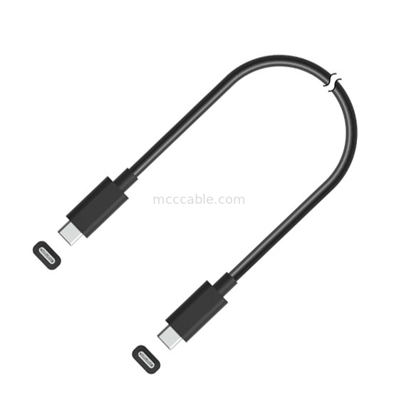 USB à USB 4 câble USB 4 gén3x2 40Gbps à type-c USB 4.0 éclair LOGO personnalisé OEM / ODM
