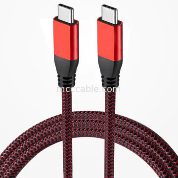 USB 4 vers Thunderbolt vers USB 4 40 Gbps câble d'extension Thunderbolt USB C Prise en charge PD 100/240W 20V5A 40 Gbps transfert