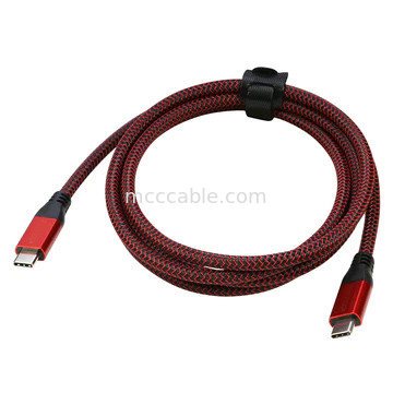USB 4 vers Thunderbolt vers USB 4 40 Gbps câble d'extension Thunderbolt USB C Prise en charge PD 100/240W 20V5A 40 Gbps transfert