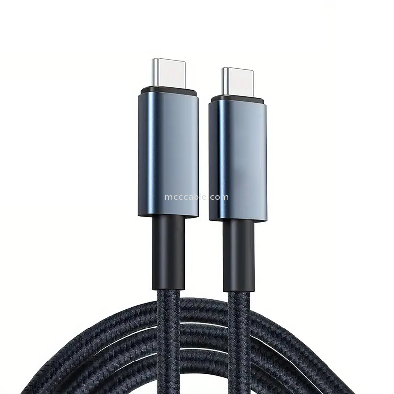 USB c éclair USB 4 à USB c USB4 Transmission à grande vitesse Thunderbolt 4 interface de protocole par câble OEM/ODM