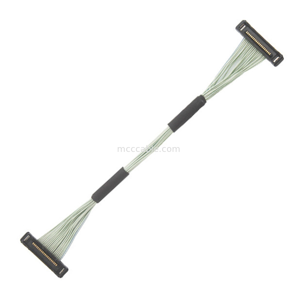 0.4mm Pitch 20380-R20T-06 Micro câble coaxial câble de connecteur lvds 20P 0,4mm pitch