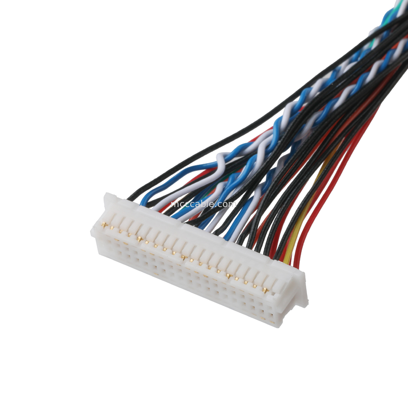Le câble LVDS FI-X30HL 30P à DF20A-40P ou 9P HSG câble connecteur coaxial OEM/ODM