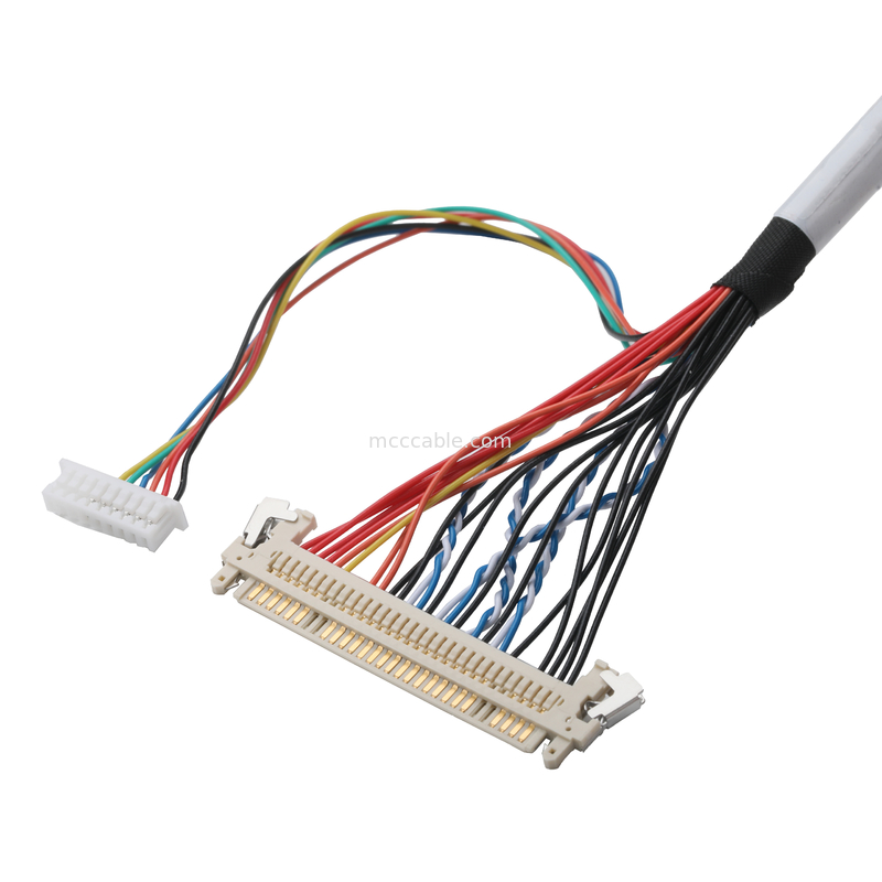 Le câble LVDS FI-X30HL 30P à DF20A-40P ou 9P HSG câble connecteur coaxial OEM/ODM