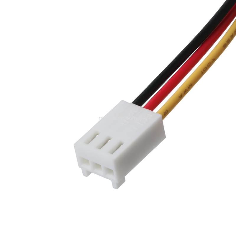 connecteur molex 22-23-2031 à 22-01-3037 3-POS Tête de ventilateur épingles mâles 2,54 mm Pitch 22AWG câble de câble