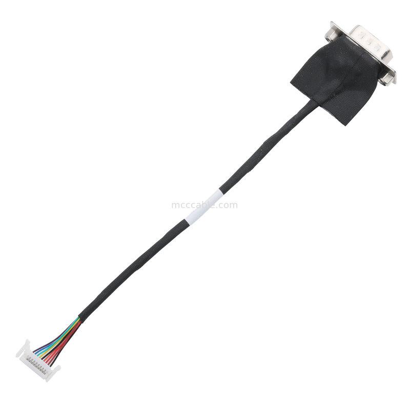 L'assemblage du câble DB-9Pin LVDS D-SUB-9P Soldeur mâle à TU1.0 20Pin TU1002HN0-20 Connecteur de fil OEM/ODM