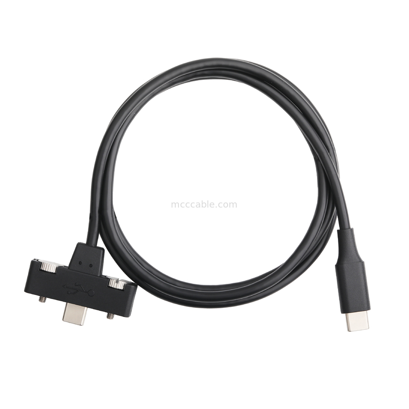 Interface Thunderbolt 4 de qualité industrielle, câble USB4, vitesse de transmission allant jusqu' à 40 Gbps, charge super rapide de 240 W, 8K Ultra