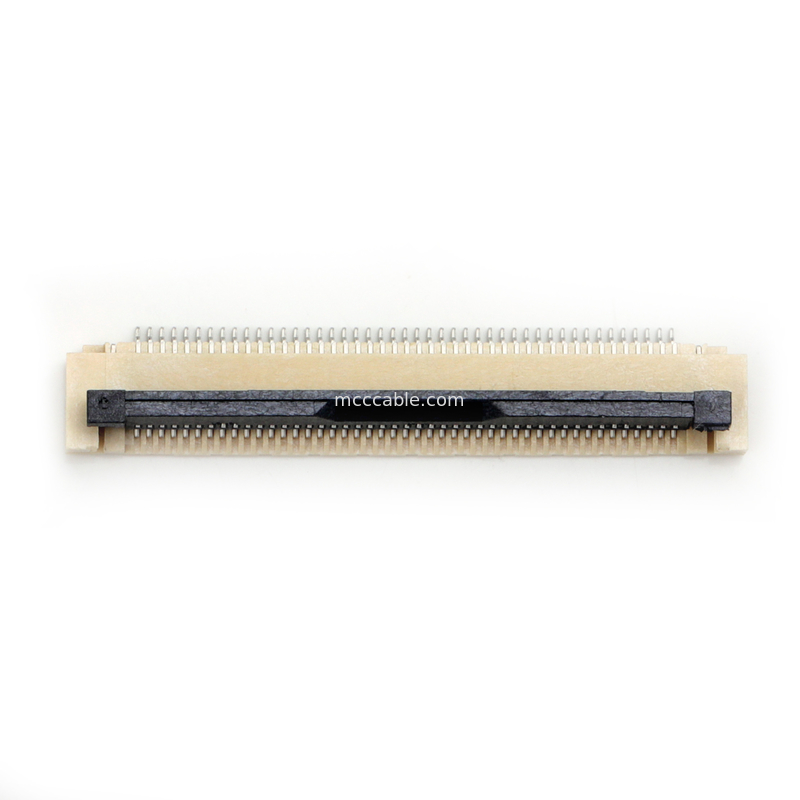 FFC et FPC 45Pin 0.5mm Pitch LVDS Connecteur de carte EDP pour câble plat flexible