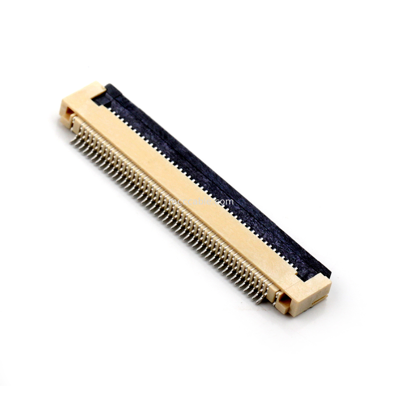 FFC et FPC 45Pin 0.5mm Pitch LVDS Connecteur de carte EDP pour câble plat flexible
