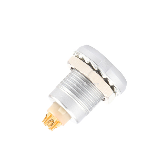Connecteur industriel imperméable à l'eau série B Z2 5Pin double écrous soudage carte de circuit imprimé