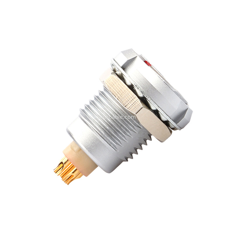 Connecteur industriel imperméable à l'eau série B Z2 5Pin double écrous soudage carte de circuit imprimé
