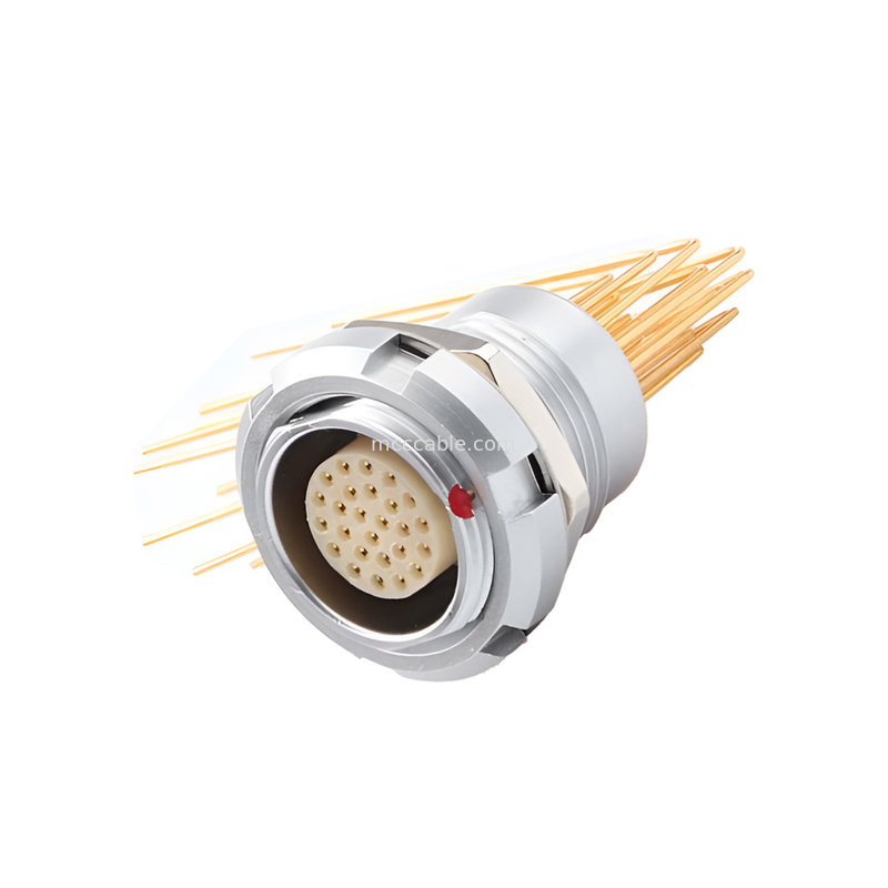 Connecteur circulaire de série B Push Pull Multi-cœur de type 2~32 cœurs
