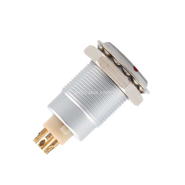 Connecteur à verrouillage automatique poussé-tiré Connecteur circulaire Z1 série 6 broches Connecteur industriel imperméable à l'eau féminin