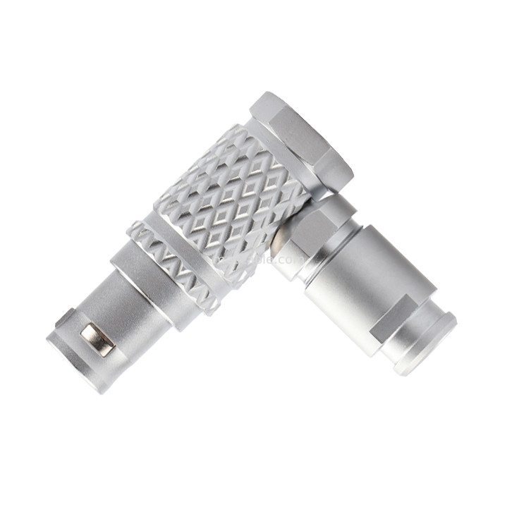 Connecteur de commande industriel de série B T3 5Pin 90° angle droit Connecteur circulaire