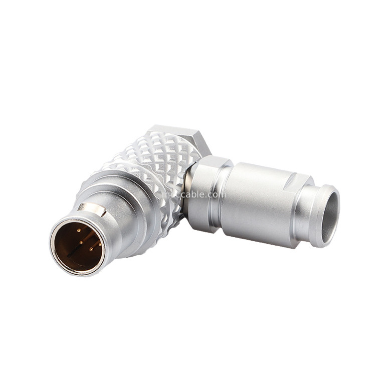 Connecteur de commande industriel de série B T3 5Pin 90° angle droit Connecteur circulaire
