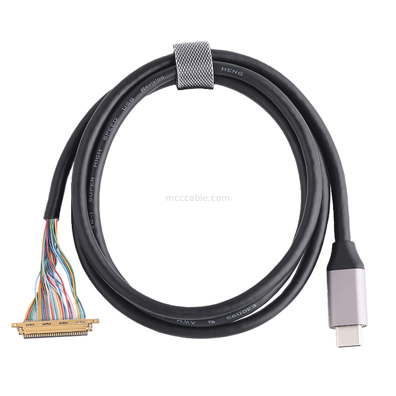 Type C USB 3.0 à 20453-230T-03 câbles fabriqués pour mesurer le connecteur coaxial à micro-USB