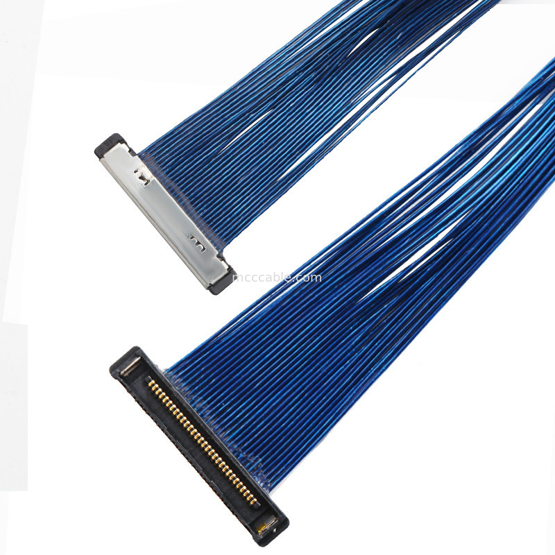 Connecteur micro d'affichage de 30 de Pin d'informatique  de câble coaxial de liaison lvds de l'Assemblée 20380-R30T-06